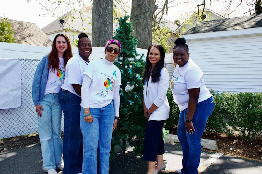 Photo Credit: Andrea Plaza Photo Caption: Mercy Center’s Family Resource Center team joins New Jersey Children’s Alliance