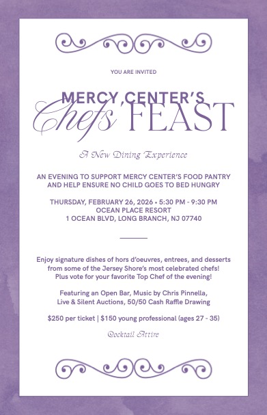 Chefs' Feast Invite 2026 front